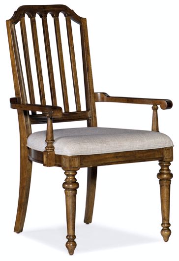 Picture of BALLANTYNE UPHOLSTERED SEAT ARM CHAIR - 2 PER CARTON/PRICE EA