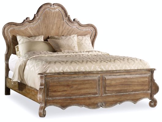 Picture of 44353 Wood Panel Bed        