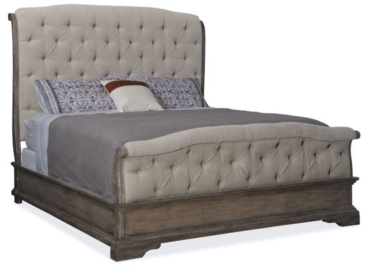 Picture of Queen Upholstered Bed         