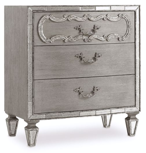 Picture of Three Drawer Nightstand         