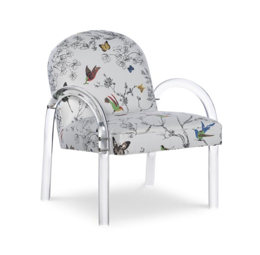 Picture of ELVA ACRYLIC ARM CHAIR