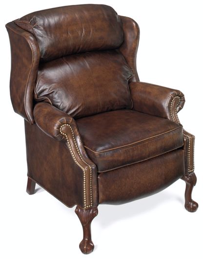 Picture of MAXWELL BALL AND CLAW RECLINING WING CHAIR 4115