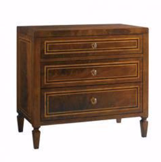 Picture of BASEL 3-DRAWER LAMP CHEST