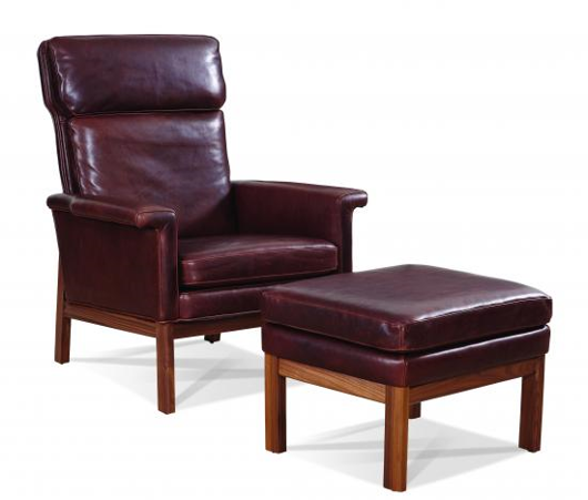 Picture of HAVRE LEATHER CHAIR