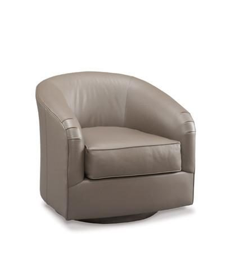 Picture of DOUGLAS LEATHER SWIVEL CHAIR