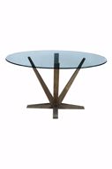 Picture of AURA GLASS TOP DINING TABLE