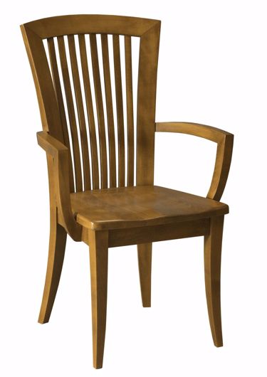 Picture of MODEL 23 ARM CHAIR WOOD SEAT