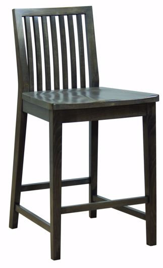 Picture of MODEL 24 COUNTER STOOL WOOD SEAT