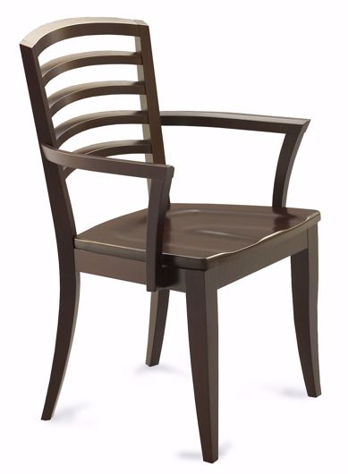 Picture of MODEL 27 ARM CHAIR WOOD SEAT