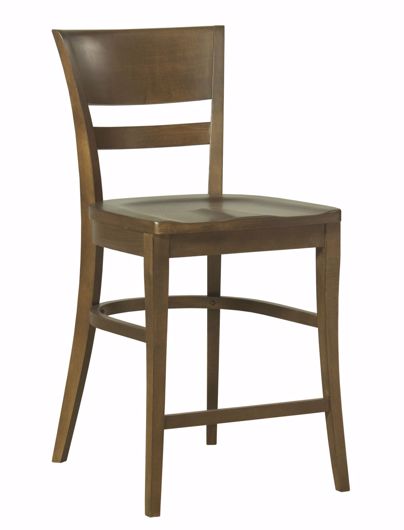 Picture of MODEL 28 COUNTER STOOL WOOD SEAT