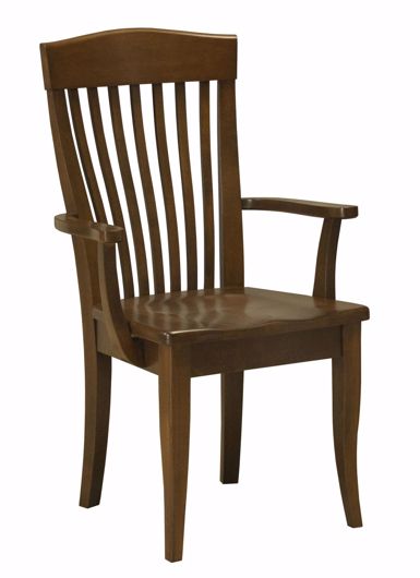 Picture of MODEL 53 ARM CHAIR WOOD SEAT