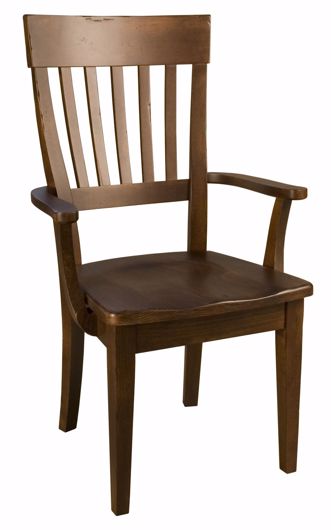 Picture of MODEL 55 ARM CHAIR WOOD SEAT