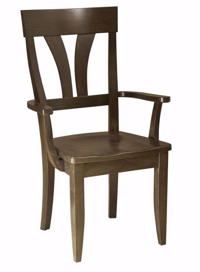 Picture of MODEL 56 ARM CHAIR WOOD SEAT