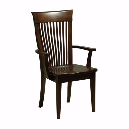 Picture of MODEL 58 ARM CHAIR WOOD SEAT