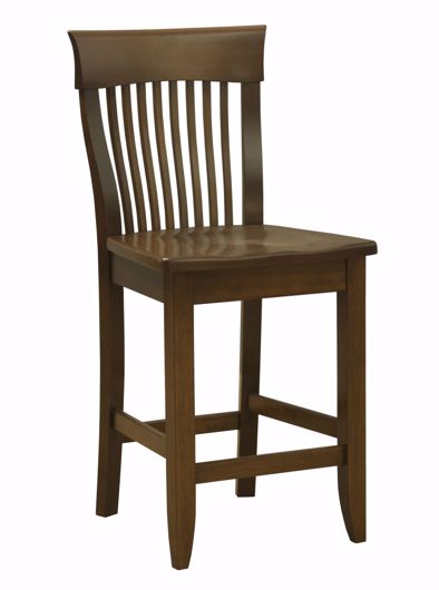 Picture of MODEL 58 COUNTER STOOL WOOD SEAT