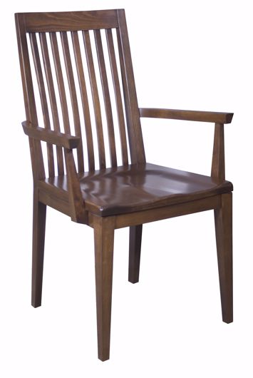 Picture of MODEL 80 ARM CHAIR WOOD SEAT