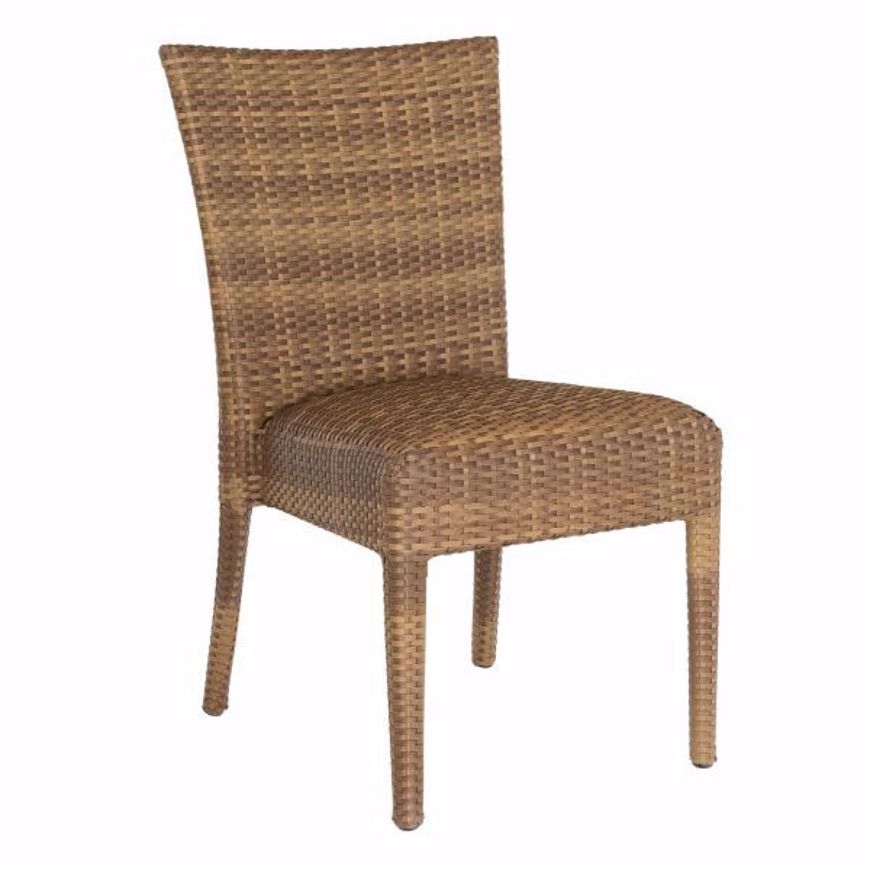 Picture of ALL-WEATHER PADDED SEAT DINING SIDE CHAIR