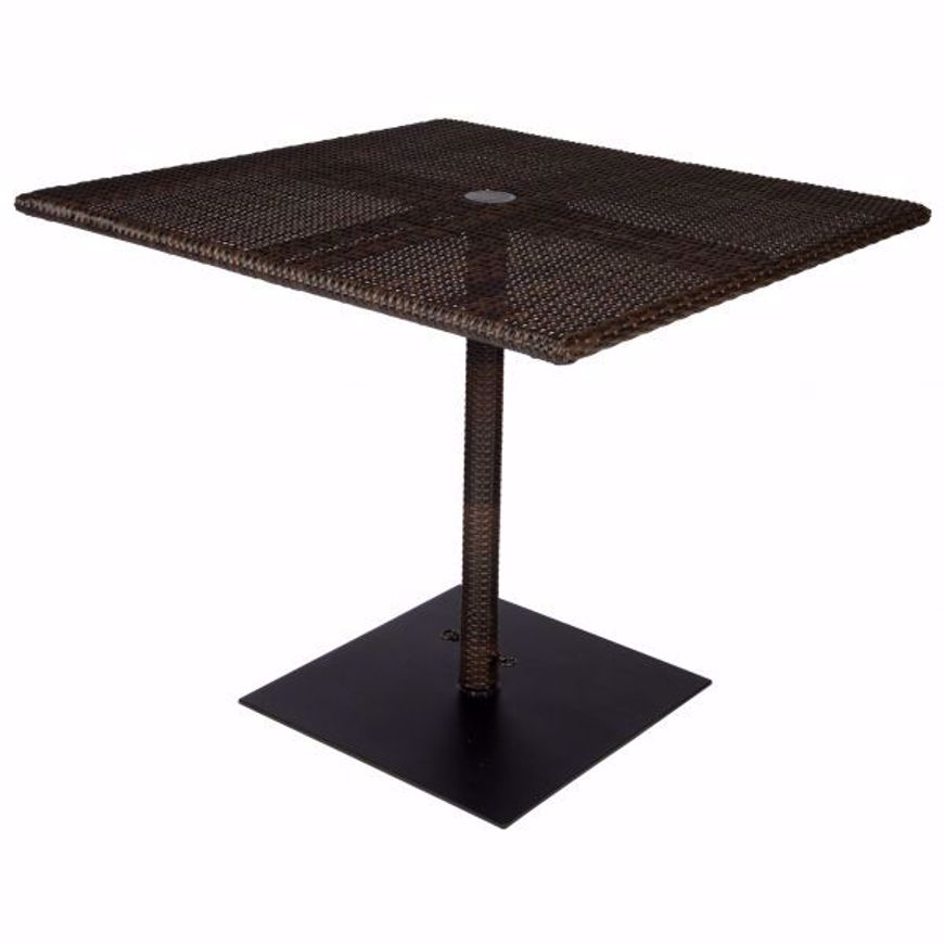 Picture of ALL-WEATHER 36 IN. SQUARE UMBRELLA TABLE