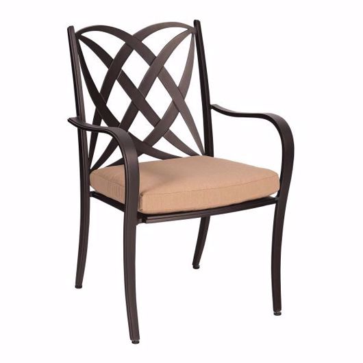 Picture of APOLLO DINING ARMCHAIR WITH OPTIONAL CUSHION