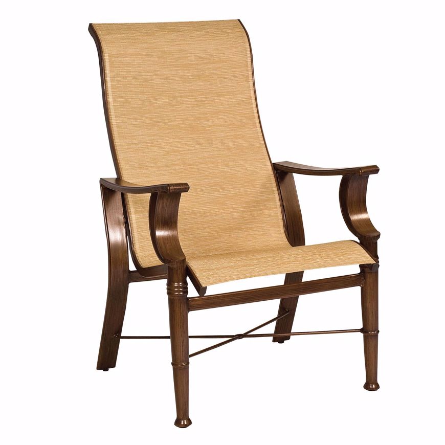 Picture of ARKADIA SLING HIGH-BACK DINING ARMCHAIR