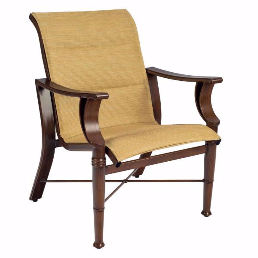 Picture of ARKADIA PADDED SLING DINING ARMCHAIR