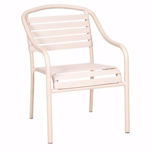 Picture of BAJA STRAP DINING ARMCHAIR - STACKABLE