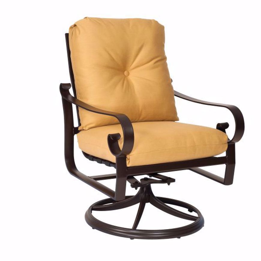 Picture of BELDEN CUSHION SWIVEL ROCKING DINING ARMCHAIR