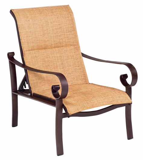 Picture of BELDEN PADDED SLING ADJUSTABLE LOUNGE CHAIR