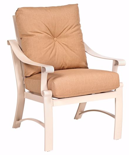 Picture of BUNGALOW CUSHION DINING ARMCHAIR