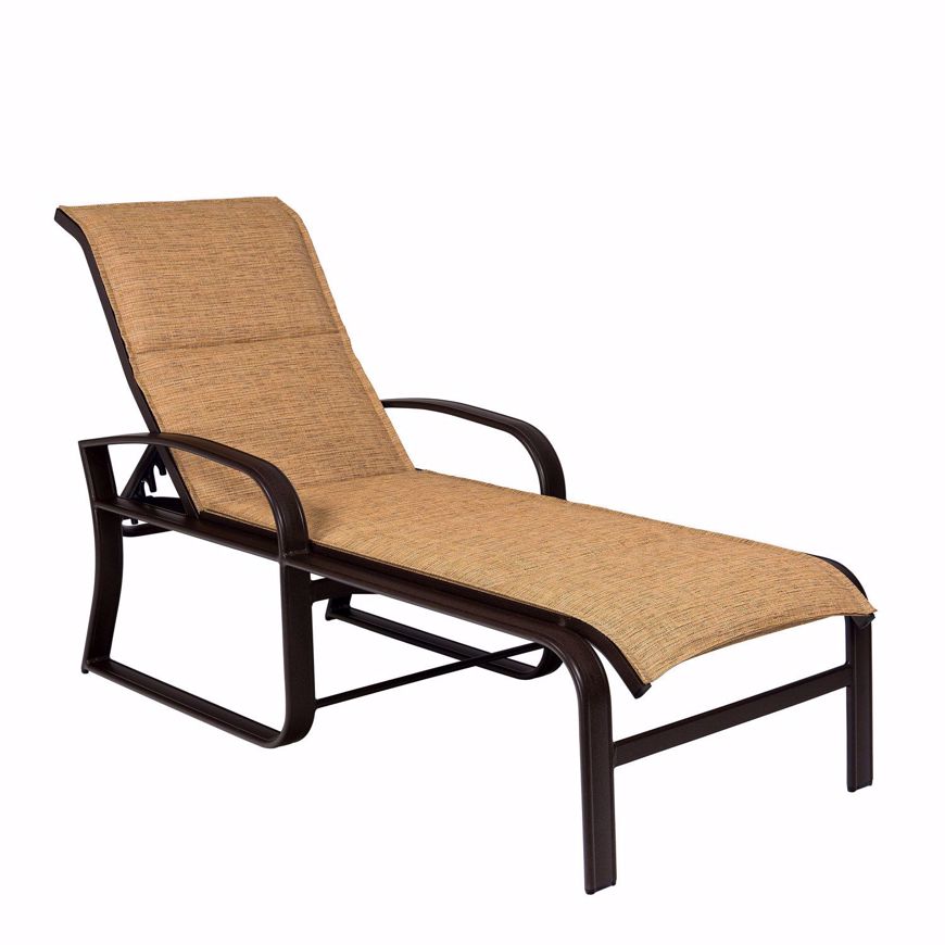 Picture of CAYMAN ISLE PADDED SLING ADJUSTABLE CHAISE LOUNGE