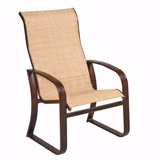 Picture of CAYMAN ISLE SLING HIGH-BACK DINING ARMCHAIR