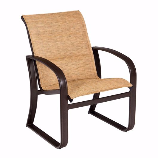 Picture of CAYMAN ISLE PADDED SLING DINING ARMCHAIR