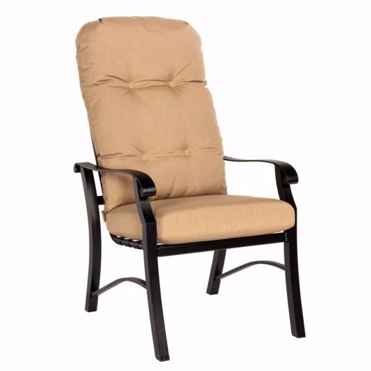 Picture of CORTLAND CUSHION HIGH-BACK DINING ARMCHAIR