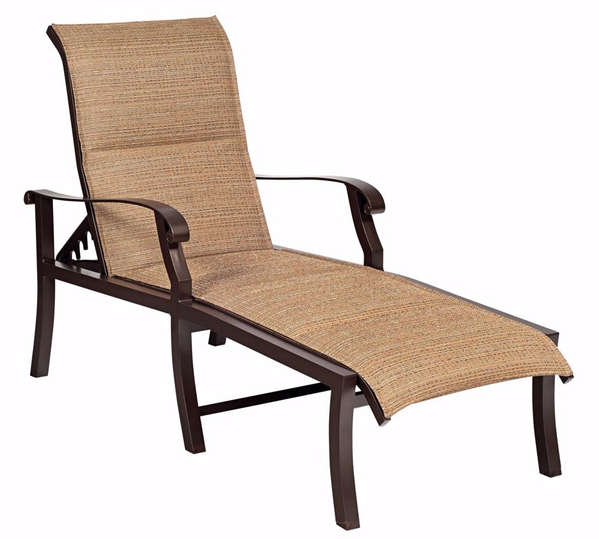 Picture of CORTLAND PADDED SLING ADJUSTABLE CHAISE LOUNGE
