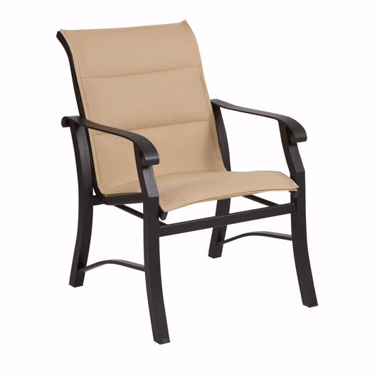 Picture of CORTLAND PADDED SLING DINING ARMCHAIR