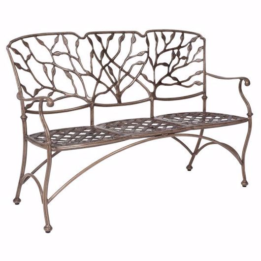 Picture of HERITAGE THREE-SEAT BENCH - WITHOUT CUSHION