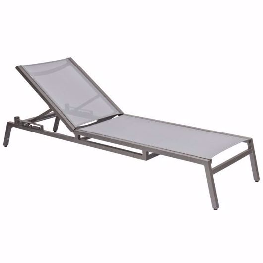 Picture of PALM COAST SLING ADJUSTABLE CHAISE LOUNGE - STACKABLE