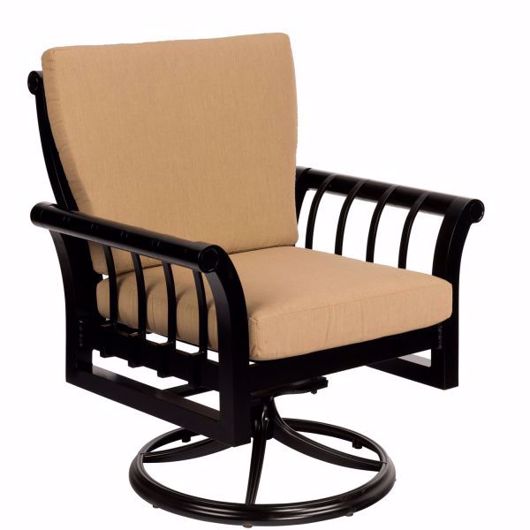 Picture of RHYSS SWIVEL ROCKING DINING ARMCHAIR