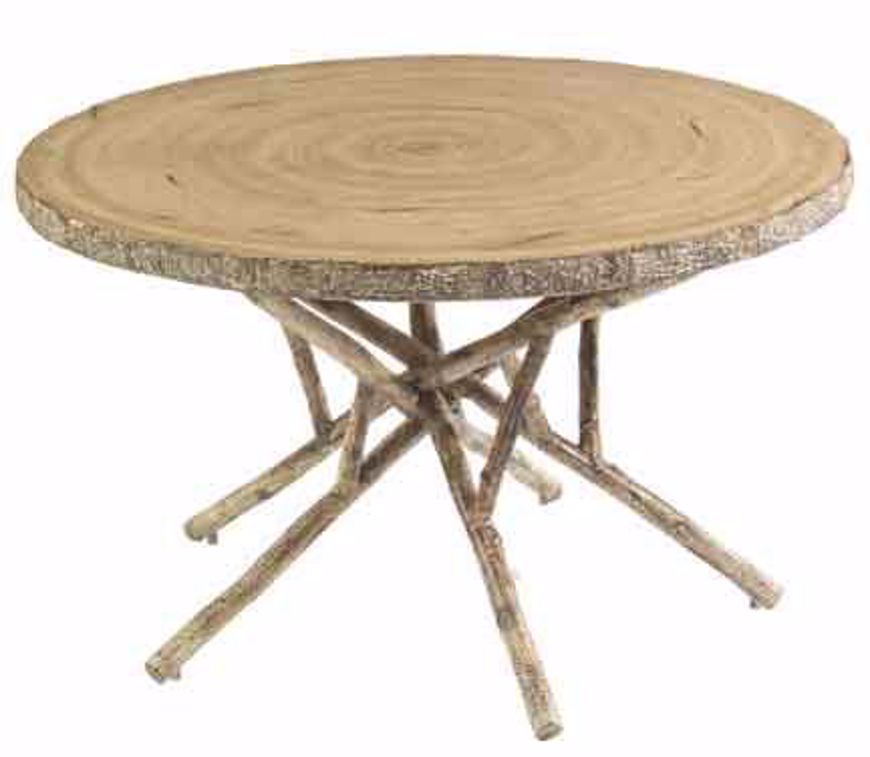 Picture of RIVER RUN 48" ROUND BIRCH HEARTWOOD DINING TABLE