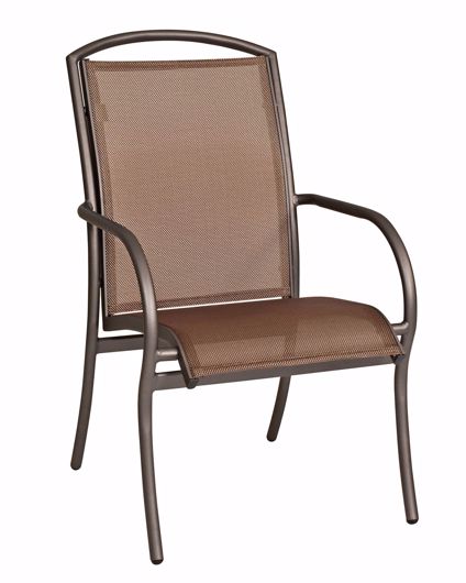 Picture of RIVINGTON SLING DINING ARMCHAIR - STACKABLE
