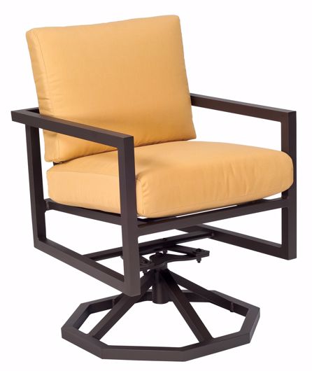 Picture of SALONA SWIVEL ROCKING DINING ARMCHAIR