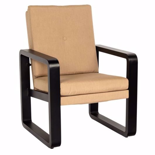 Picture of VALE DINING ARMCHAIR WITH UPHOLSTERED BACK