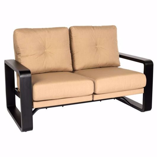 Picture of VALE DURAL ROCKING LOVE SEAT WITH UPHOLSTERED BACK