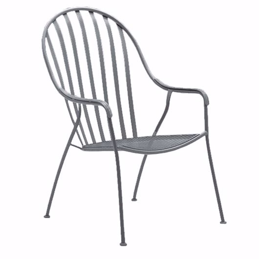 Picture of VALENCIA HIGH-BACK BARREL CHAIR - STACKABLE