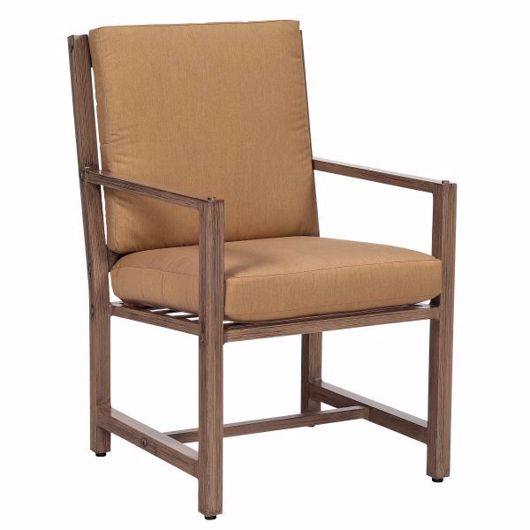 Picture of WOODLANDS DINING ARMCHAIR WITH OPTIONAL BACK CUSHION