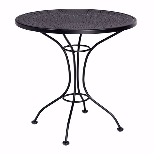 Picture of PARISIENNE 30" ROUND PATTERN METAL BISTRO TABLE