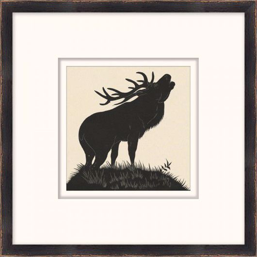 Picture of WOOD BLOCK MOOSE 1
