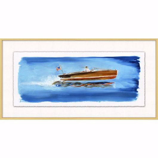 Picture of WOODEN SPEED BOAT