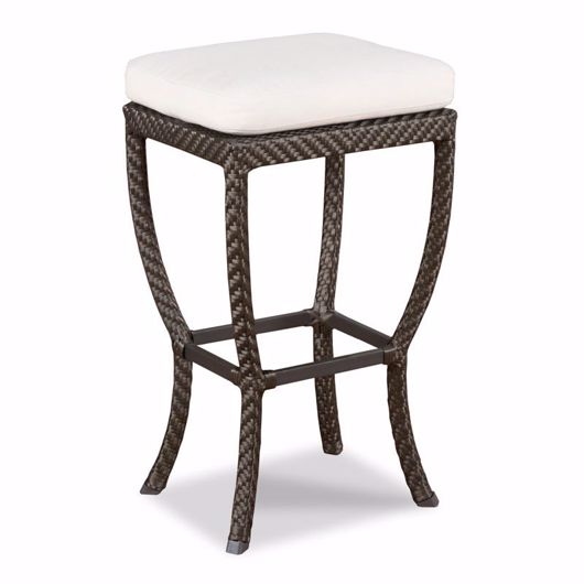 Picture of WOVEN OUTDOOR BACKLESS BAR STOOL
