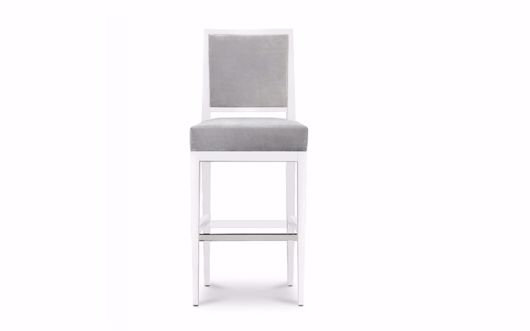 Picture of UPHOLSTERED BACK BAR STOOL